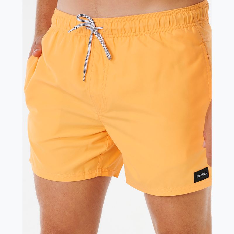 Pánské plavkové šortky Rip Curl Offset Volley bright orange 5