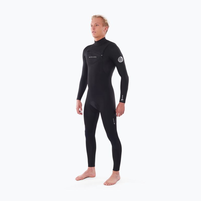 Pánský neopren   Rip Curl Dawn Patrol Perf 4/3 mm GB C/Zip black 2