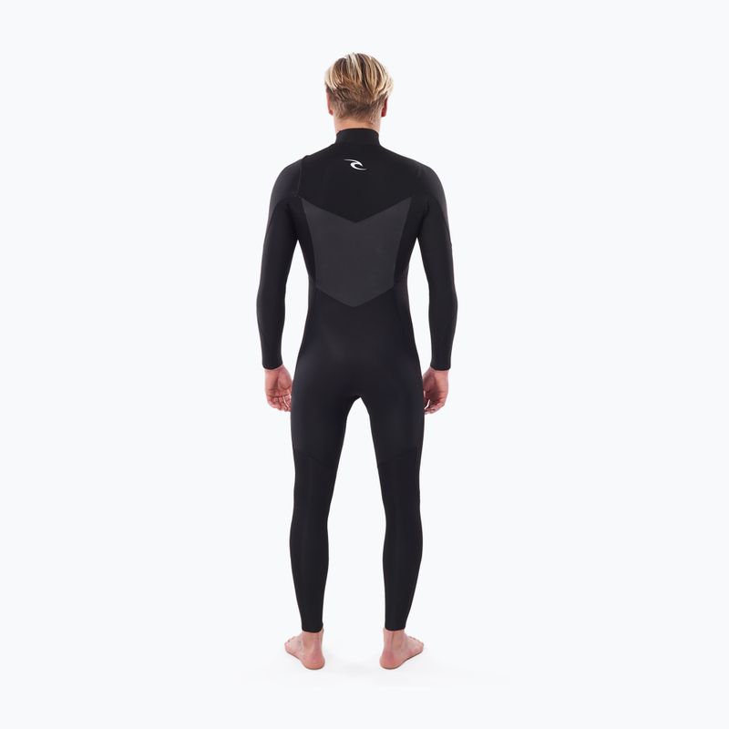 Pánský neopren   Rip Curl Dawn Patrol Perf 4/3 mm GB C/Zip black 3