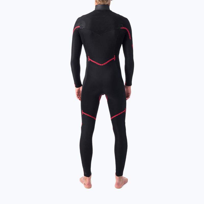Pánský neopren   Rip Curl Dawn Patrol Perf 4/3 mm GB C/Zip black 5