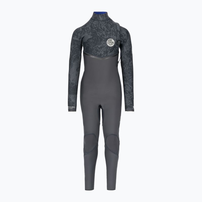 Dětský neopren   Rip Curl E Bomb 3/2 mm GB Z/F Soc charcoal grey