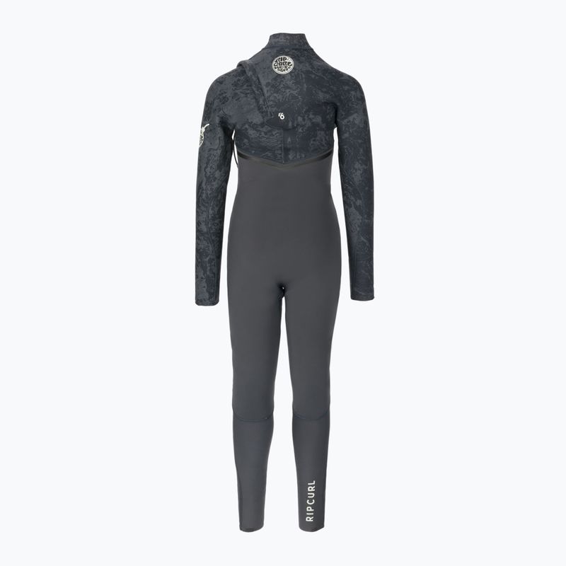 Dětský neopren   Rip Curl E Bomb 3/2 mm GB Z/F Soc charcoal grey 2
