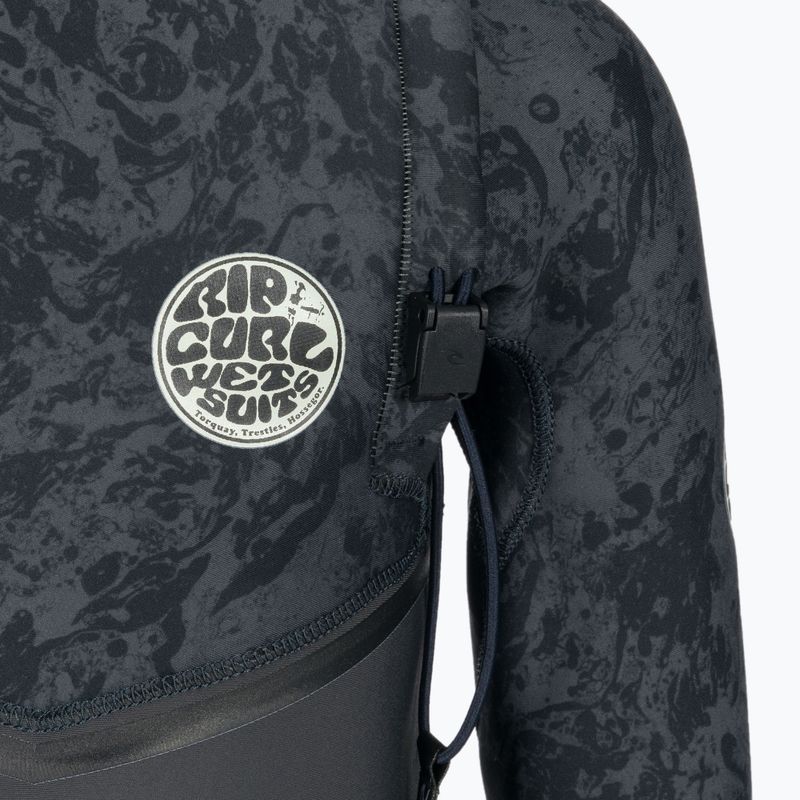 Dětský neopren   Rip Curl E Bomb 3/2 mm GB Z/F Soc charcoal grey 3