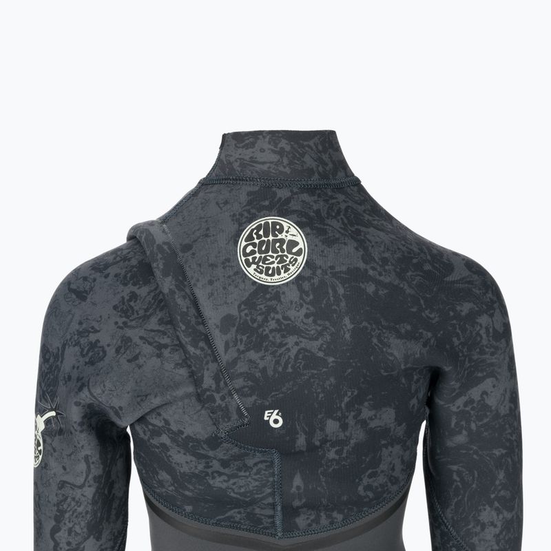 Dětský neopren   Rip Curl E Bomb 3/2 mm GB Z/F Soc charcoal grey 6