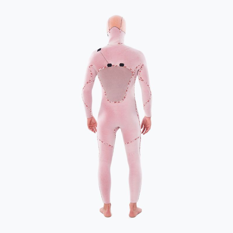 Pánský neopren Rip Curl Flashbomb 5/4mm Hooded Chest Zip black 5