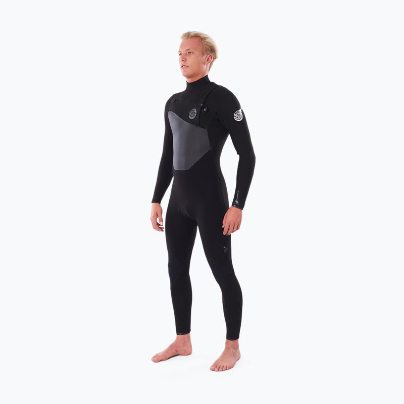 Pánský neopren   Rip Curl Flashbomb 4/3 mm C/Zip black 2