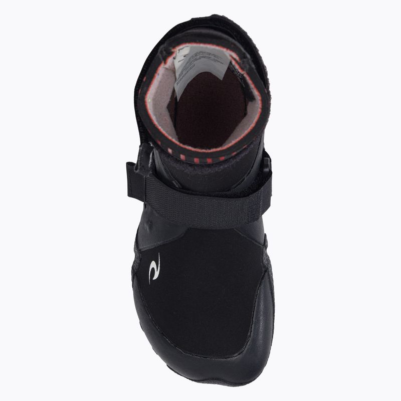 Neoprenové boty Rip Curl Flashbomb 5 mm Round Toe black 6