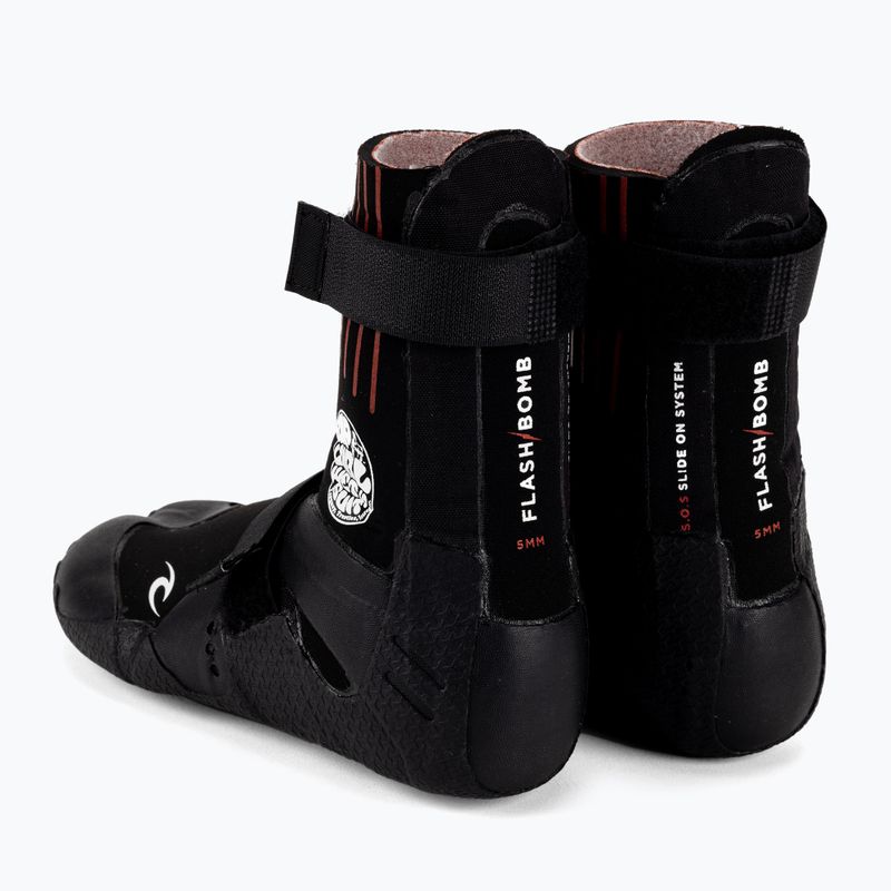 Neoprenové boty Rip Curl Flashbomb 5 mm Hid.Split/Toe black 3