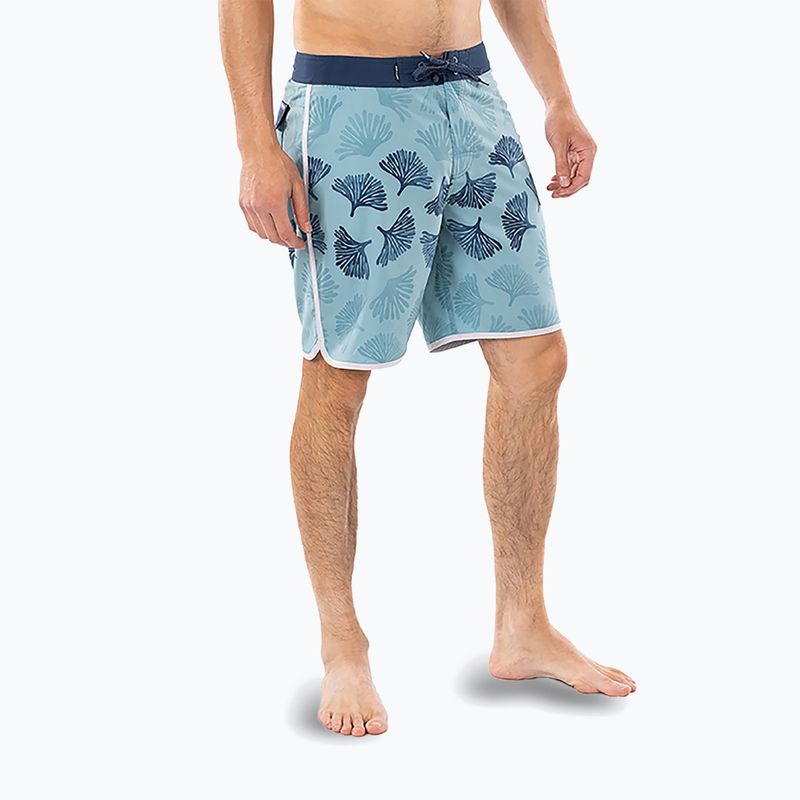 Pánské plavecké šortky Rip Curl Mirage Owen Saltwater Culture 19" dark teal
