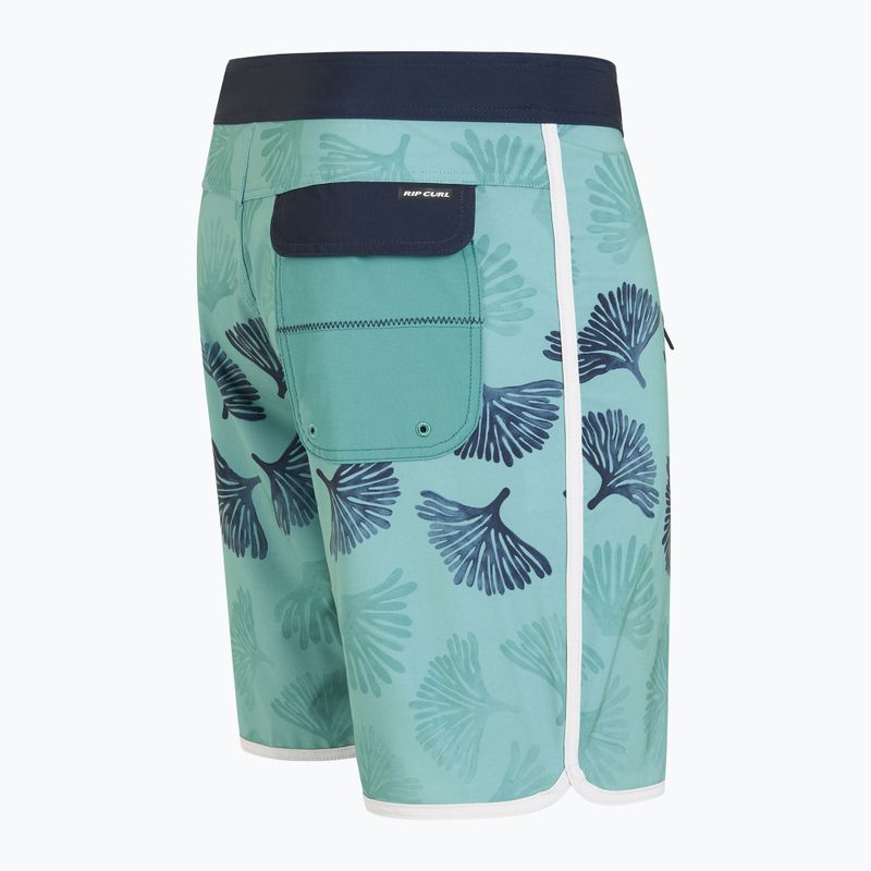 Pánské plavecké šortky Rip Curl Mirage Owen Saltwater Culture 19" dark teal 4