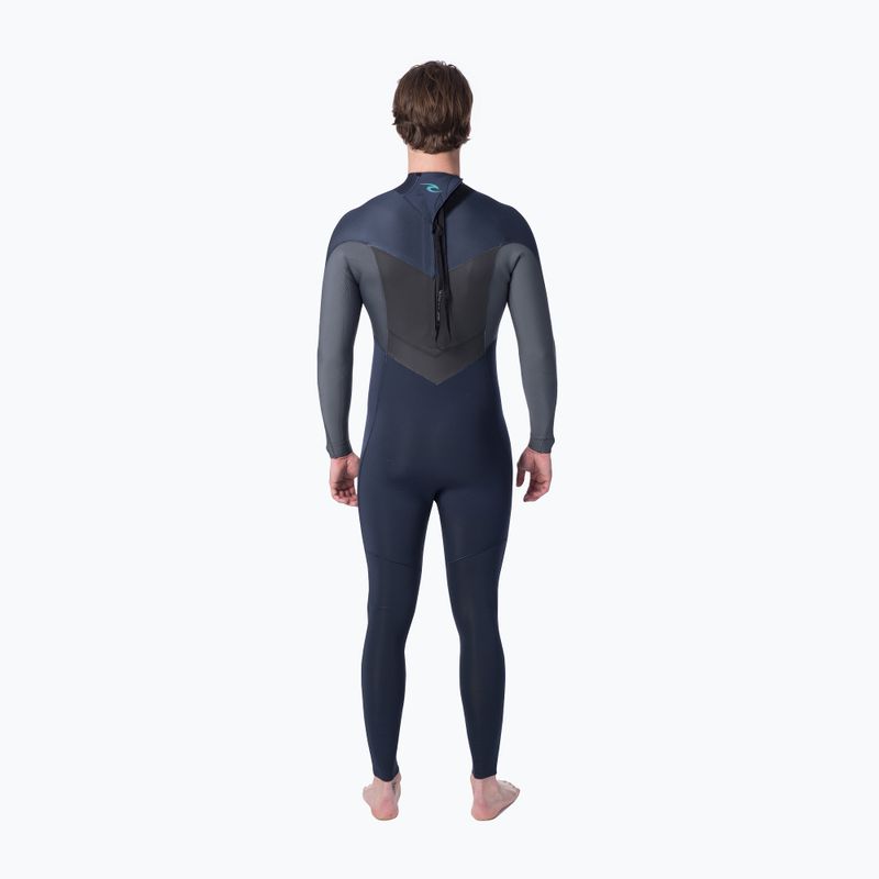 Pánský neopren   Rip Curl Dawn Patrol 4/3 mm GB B/Zip navy 2