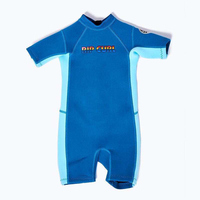 Dětský neopren   Rip Curl Groms Omega 1.5 mm B/Zip aqua