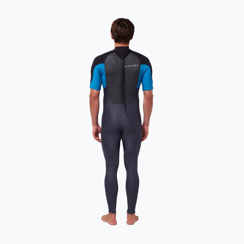 Pánský neopren   Rip Curl Omega 2/2 mm ES SS/L B/Zip blue 2