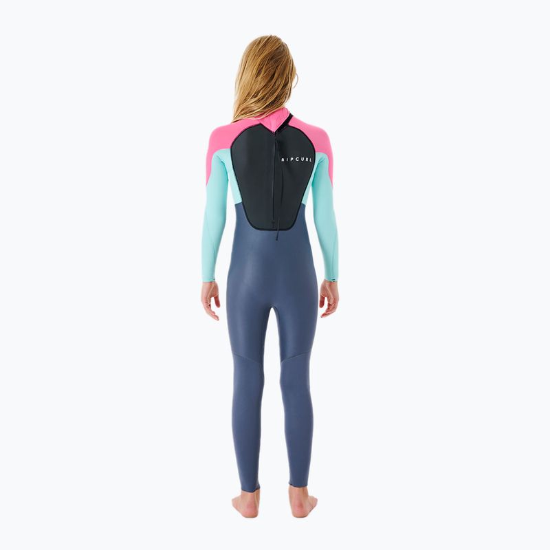 Dětský neopren   Rip Curl Groms Omega 3/2 mm GB B/Zip pink 2