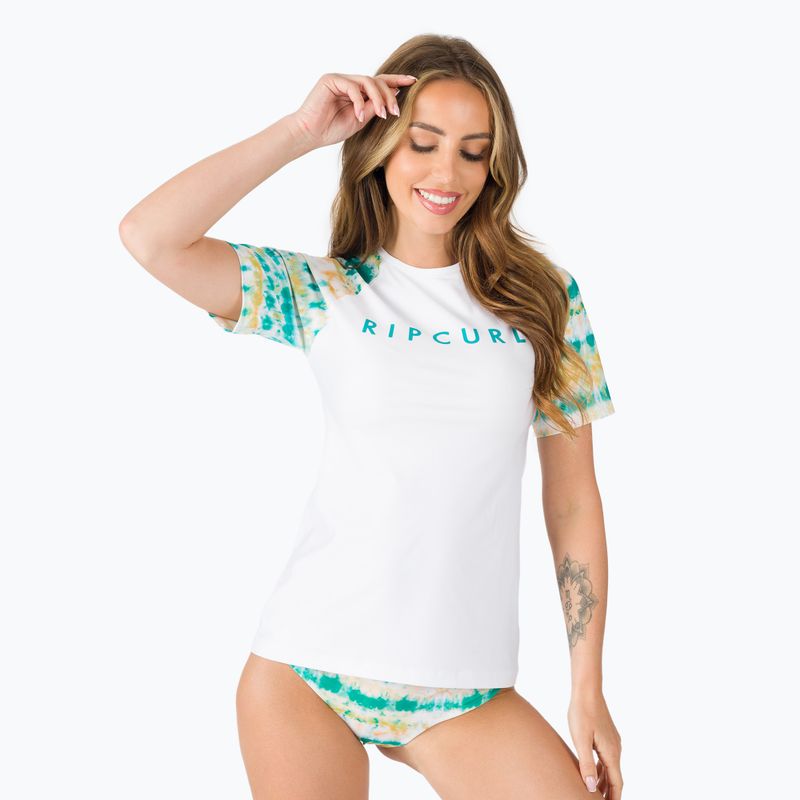 Dámské tričko Rip Curl Summer Breeze Relaxed SS s krátkým rukávem White 118WRV