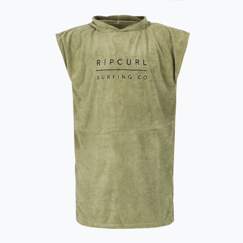 Dětské pončo Rip Curl Ručník s kapucí zelený KTWAH9