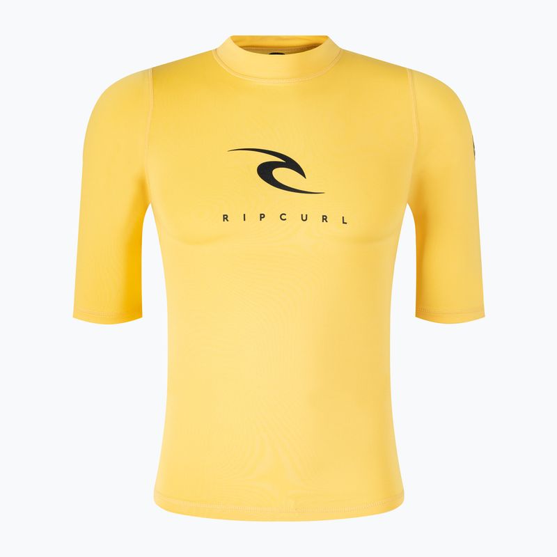 Pánské tričko s krátkým rukávem Rip Curl Corps SSL UV Yellow WLE3KM
