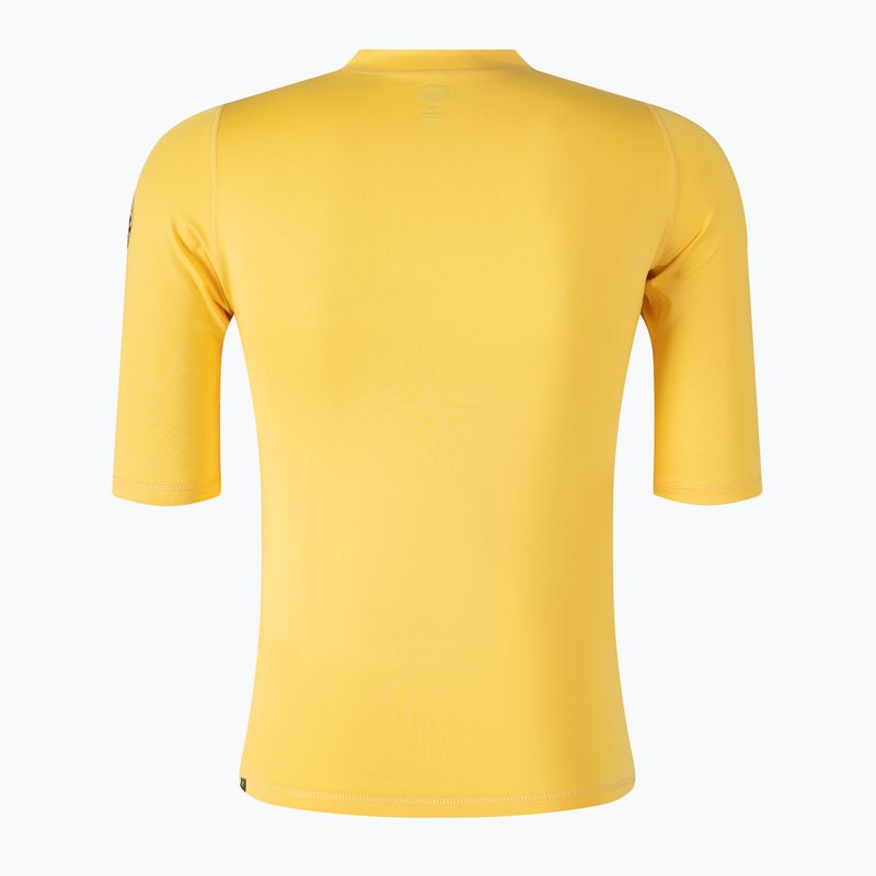 Pánské tričko s krátkým rukávem Rip Curl Corps SSL UV Yellow WLE3KM 2