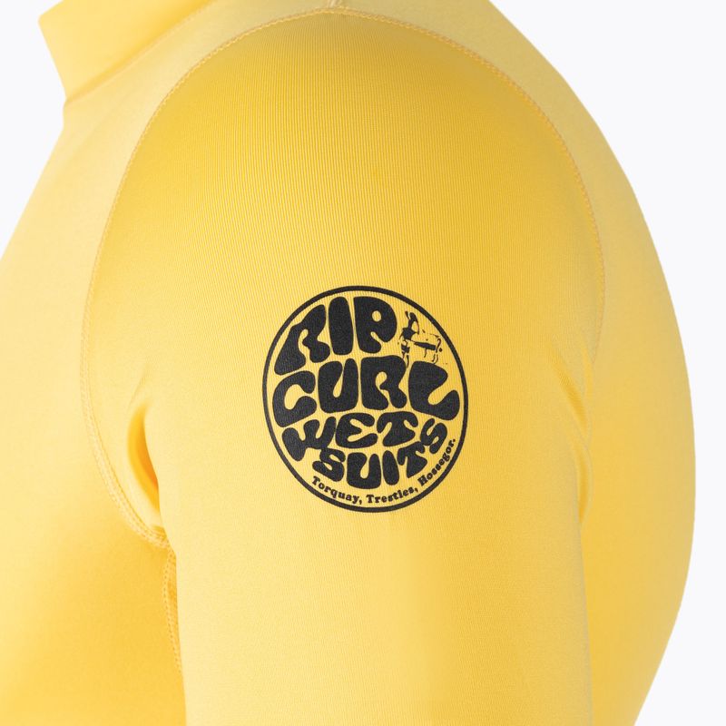 Pánské tričko s krátkým rukávem Rip Curl Corps SSL UV Yellow WLE3KM 4