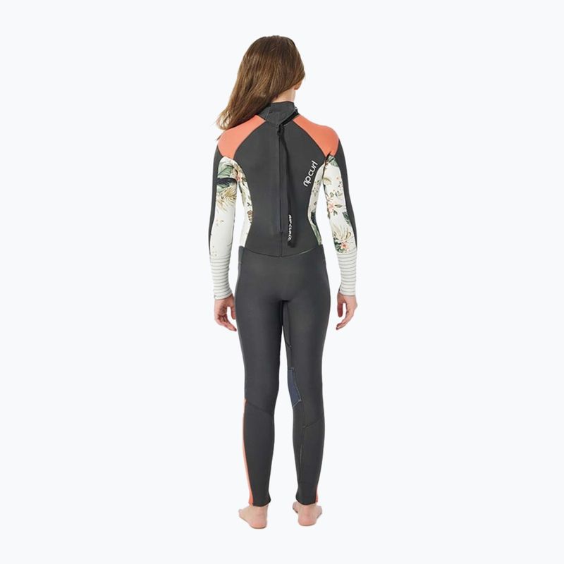Dětský neopren   Rip Curl Dawn Patrol 3/2 mm ES B/Zip charcoal 7