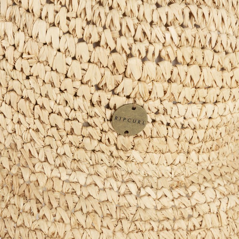 Dámský Klobouk Rip Curl Crochet Straw Bucket 31 hnědý GHAIL1 4