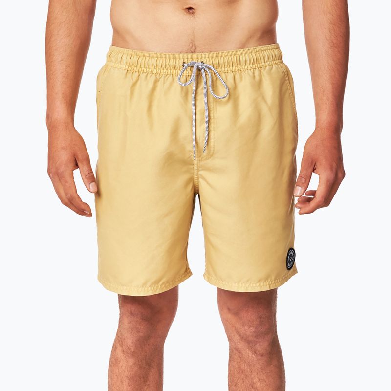 Pánské plavecké šortky Rip Curl Easy Living 16' Volley yellow CBOVF4