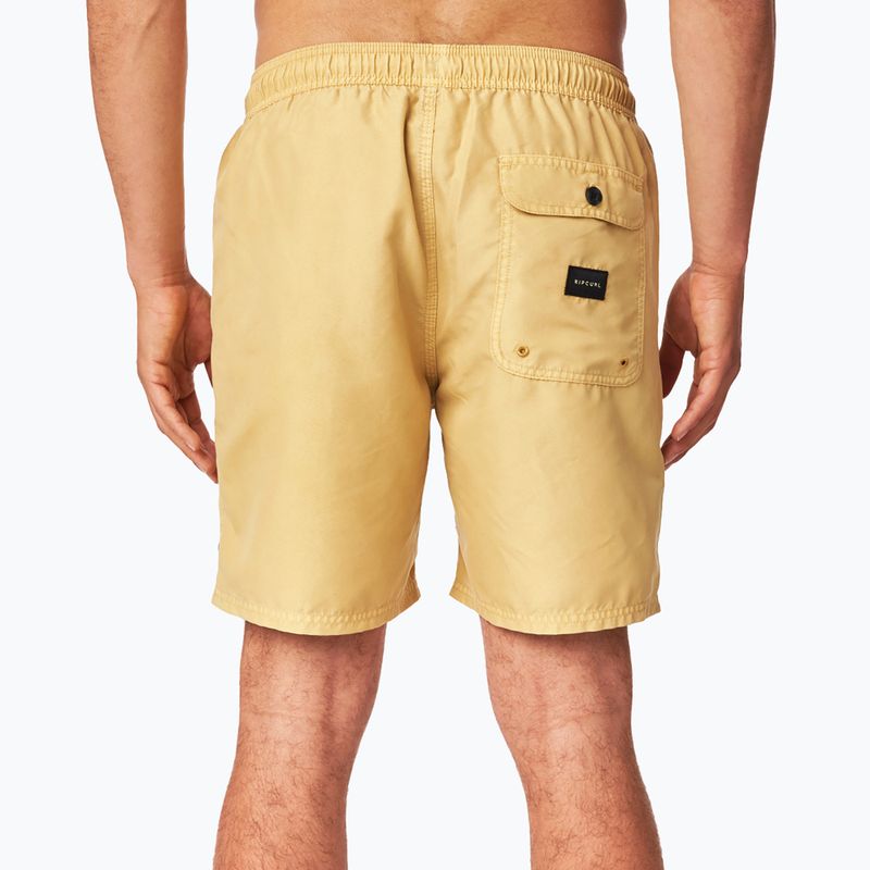 Pánské plavecké šortky Rip Curl Easy Living 16' Volley yellow CBOVF4 3