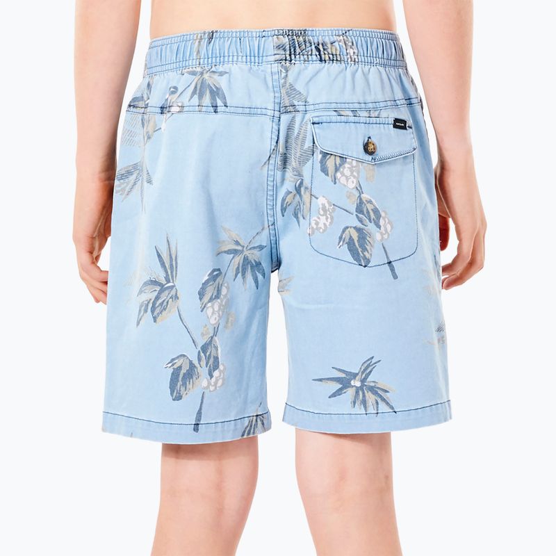 Dětské plavecké šortky Rip Curl Orb Volley 1080 světle modrá KWAOH9 3