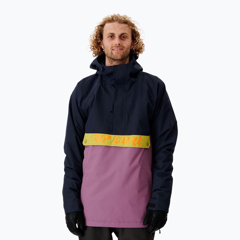 Pánská snowboardová bunda Rip Curl Primative navy blue and purple 000MOU 49