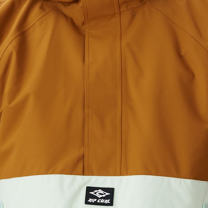 Pánská hnědo-zelená snowboardová bunda Rip Curl Primative 000MOU 146 4