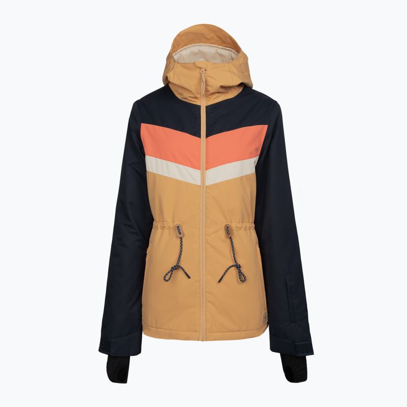 Dámská snowboardová bunda Rip Curl Rider Betty beige and navy blue 000WOU 49