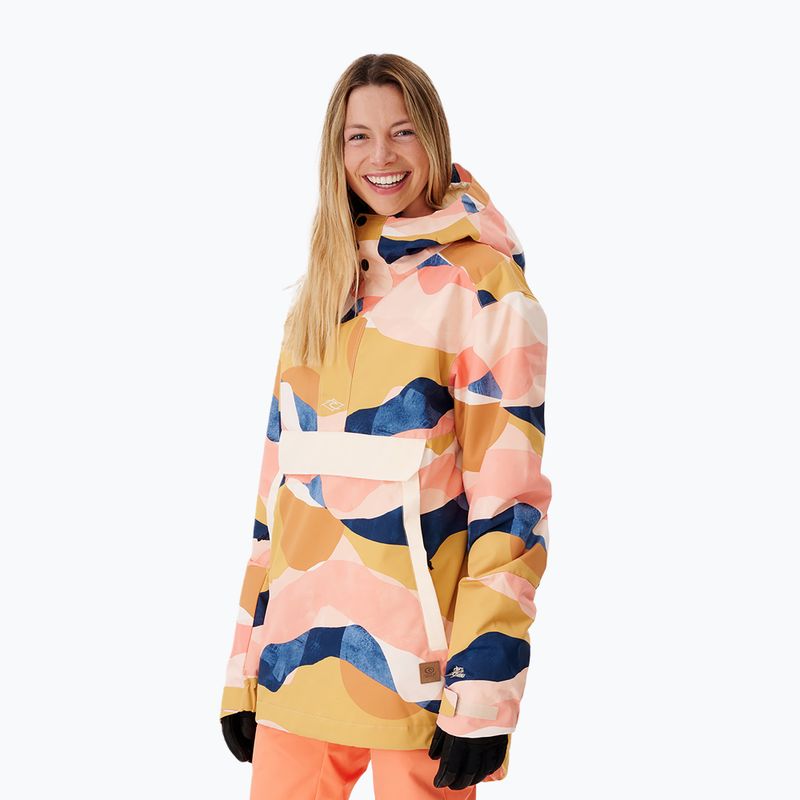 Dámská barevná snowboardová bunda Rip Curl Rider Anorak 002WOU 3282 2