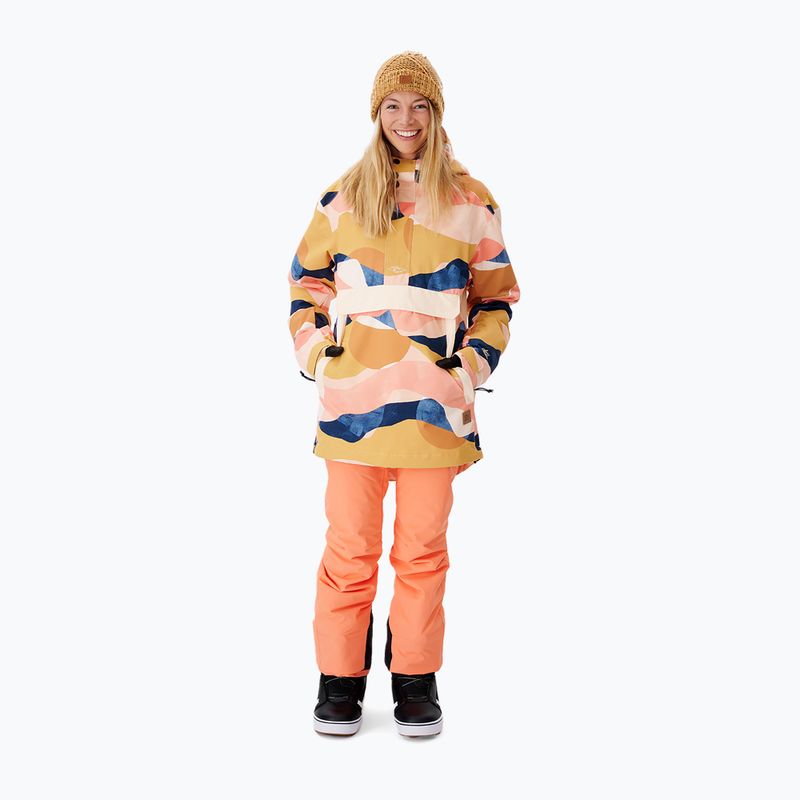 Dámská barevná snowboardová bunda Rip Curl Rider Anorak 002WOU 3282 5