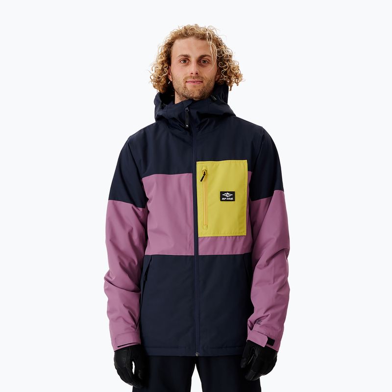 Rip Curl Notch Up pánská snowboardová bunda navy blue and purple 005MOU 49