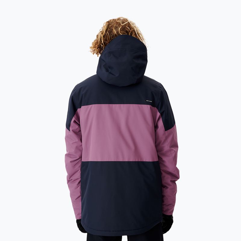 Rip Curl Notch Up pánská snowboardová bunda navy blue and purple 005MOU 49 3