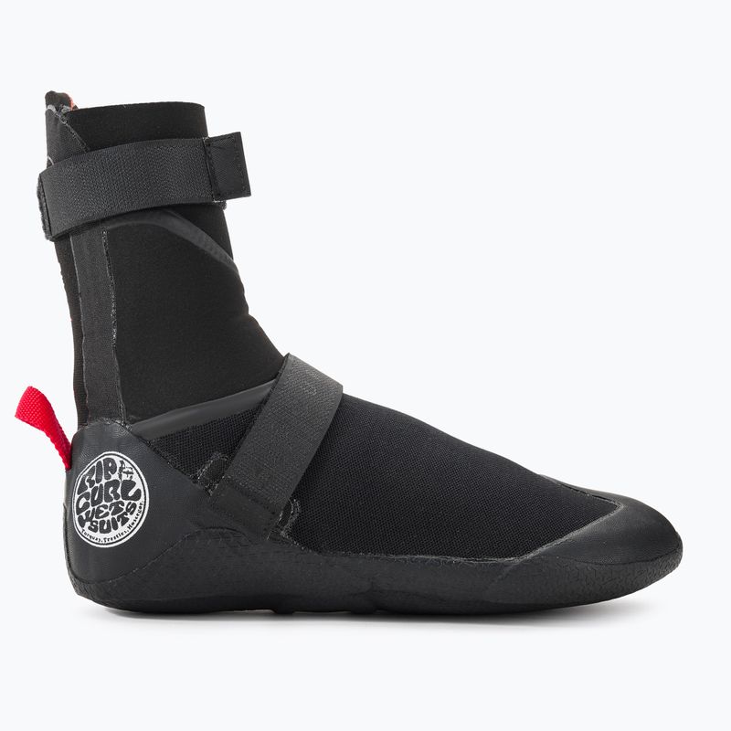 Pánské neoprenové boty  Rip Curl Flashbomb 5 mm Round Toe black 2