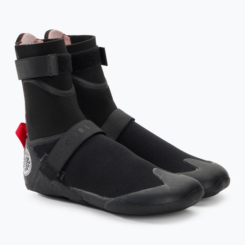 Pánské neoprenové boty  Rip Curl Flashbomb 5 mm Round Toe black 4