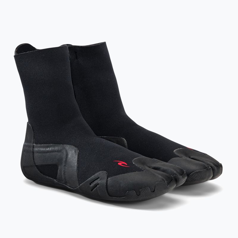 Neoprenové boty Rip Curl Omega 3 mm S/Toe Zip black 4