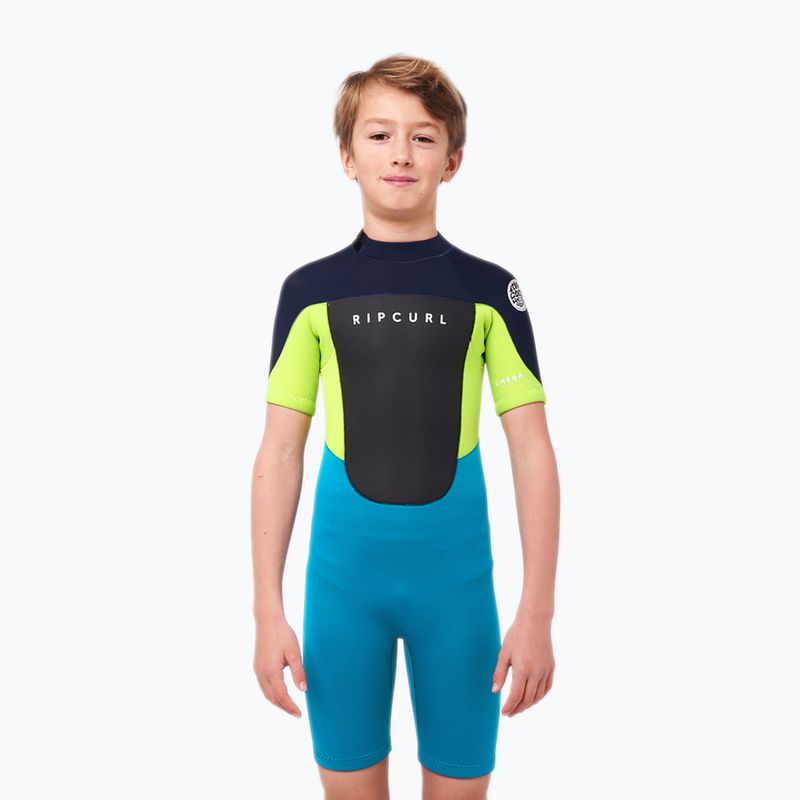 Dětský neopren   Rip Curl Omega 2 mm B/Zip Spring navy