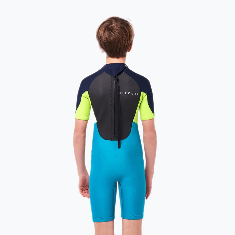 Dětský neopren   Rip Curl Omega 2 mm B/Zip Spring navy 2