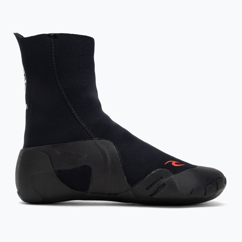 Neoprénové boty Rip Curl Omega 3mm Round Toe With Zip black 2