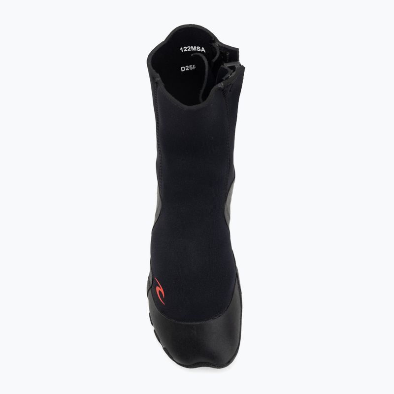 Neoprénové boty Rip Curl Omega 3mm Round Toe With Zip black 5