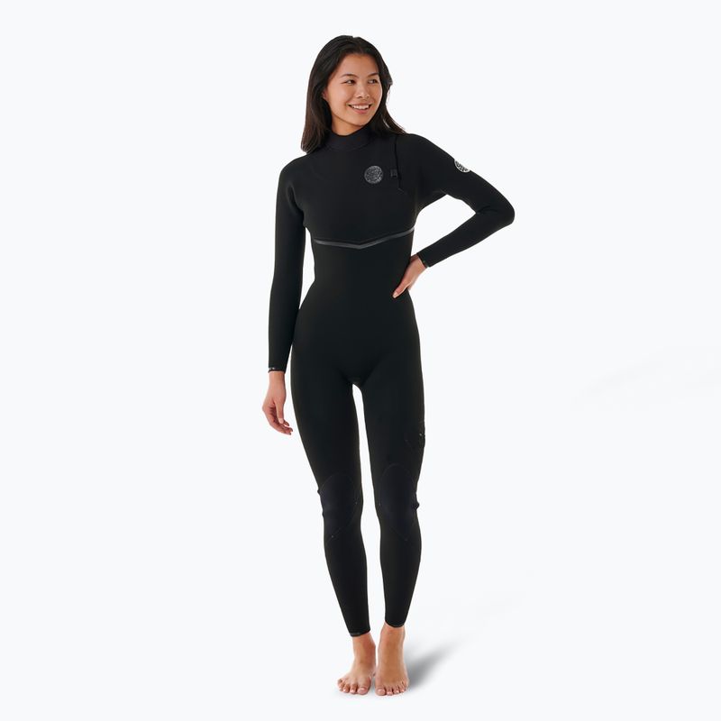 Dámský neopren Rip Curl Ebomb 3/2 mm Zip Free black