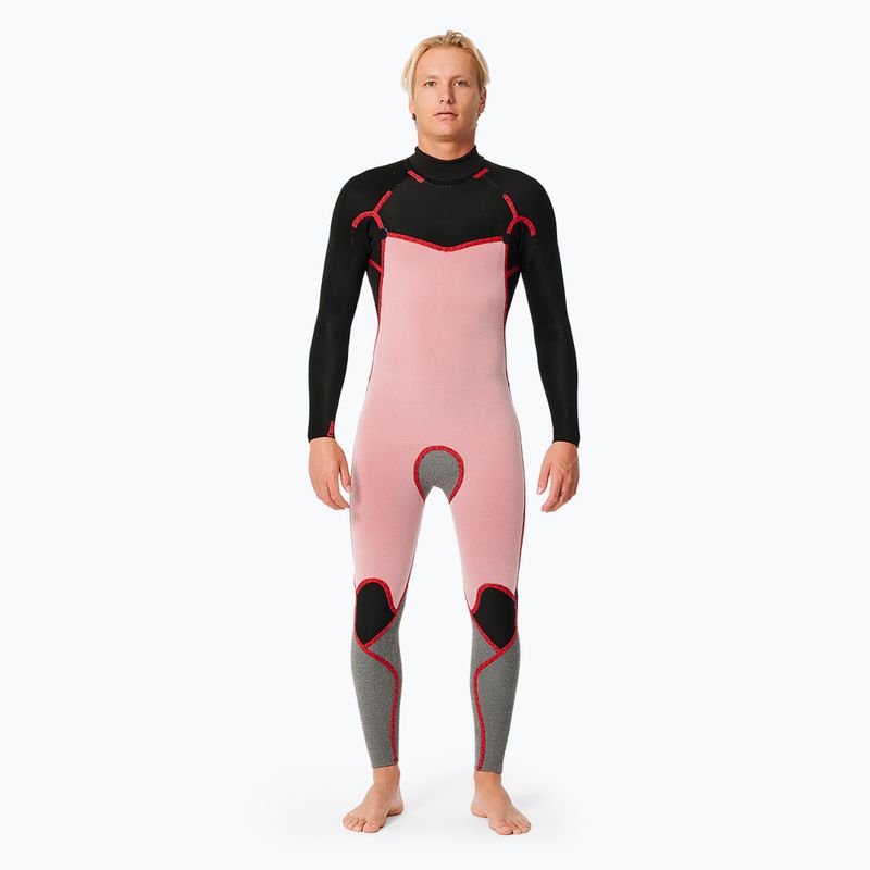 Pánský plavecký neopren Rip Curl D/Patrol 3/2 mm GB B/Zip Stmr black 3