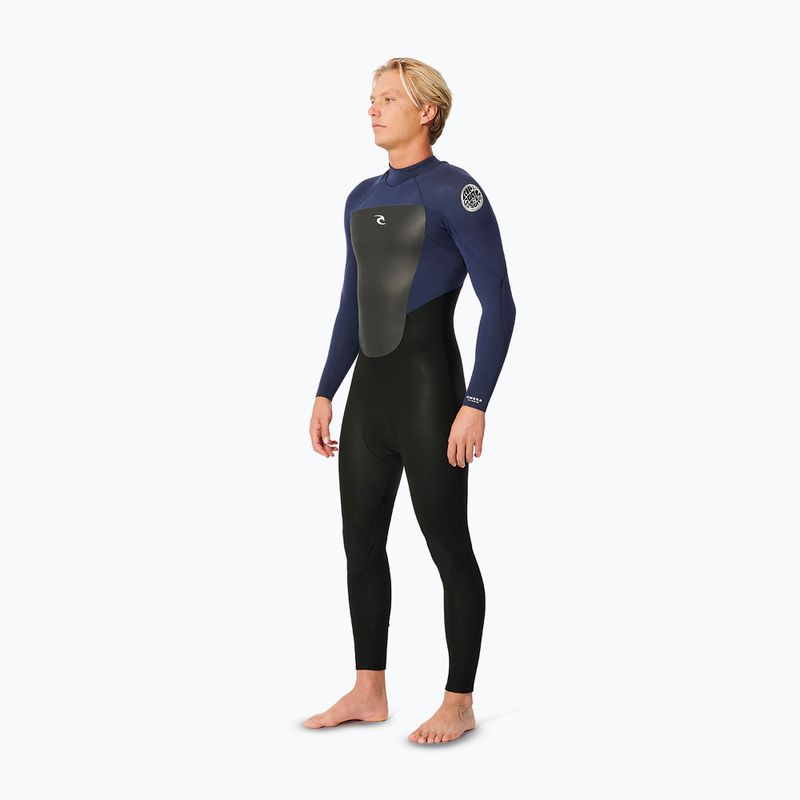 Dětský neopren Rip Curl Omega 3/2 mm Back Zip slate  3