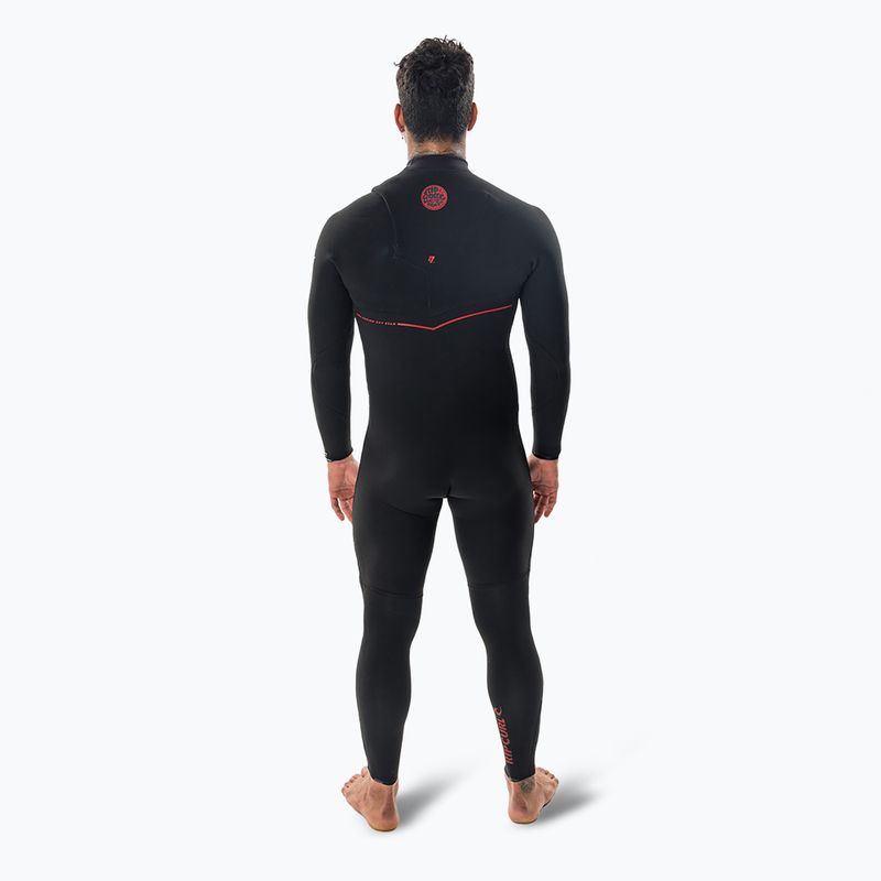 Pánský neopren Rip Curl Flashbomb Fusion 3/2mm Zip Free Swim Foam Black 2