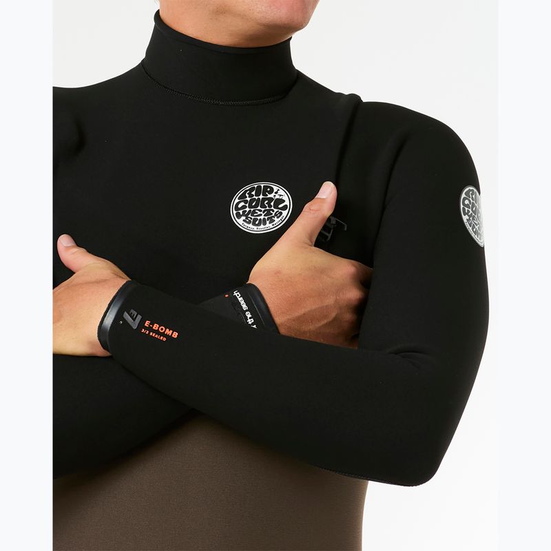 Pánský plavecký neopren Rip Curl E Bomb 4/3 mm Zip Free deep rock 5