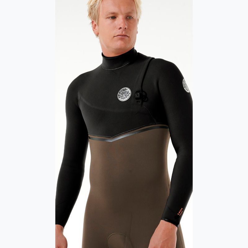 Pánský neopren Rip Curl E-Bomb 3/2 mm Zip Free sub deep rock 3