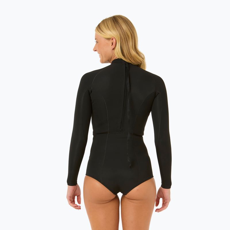 Dámský neopren Rip Curl G-Bomb 1,5 mm Back Zip B/Leg Springsuit black 3