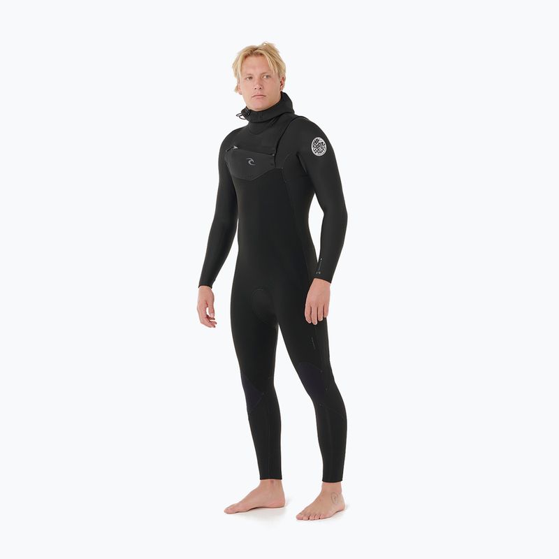 Pánský neopren Rip Curl Dawn Patrol Cz Hood 5/4 mm black 4